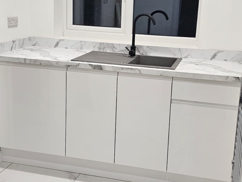 White utility room